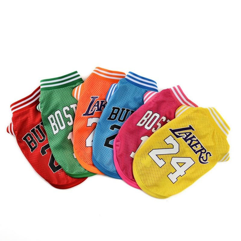 Roupas Para Cães Primavera E Verão Gatos De Pelúcia Animais De Estimação Novo Produto Malha Regata Respirável