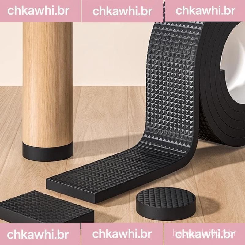 Almofadas Para Pés Cadeira Mesa Cortáveis Resistentes , 2m Comprimento , Múltiplas Larguras , 2cm , 4c