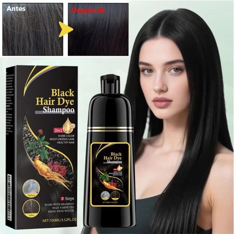 Shampoo Ervas Chinesas 500ml - Anticaspa, Controle Óleo, Nutritivo, Fortalece Raiz, Premium Capilar