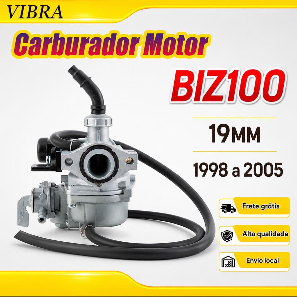 Carburador Biz 100 Honda 1998 To 2005 Original Model Completo