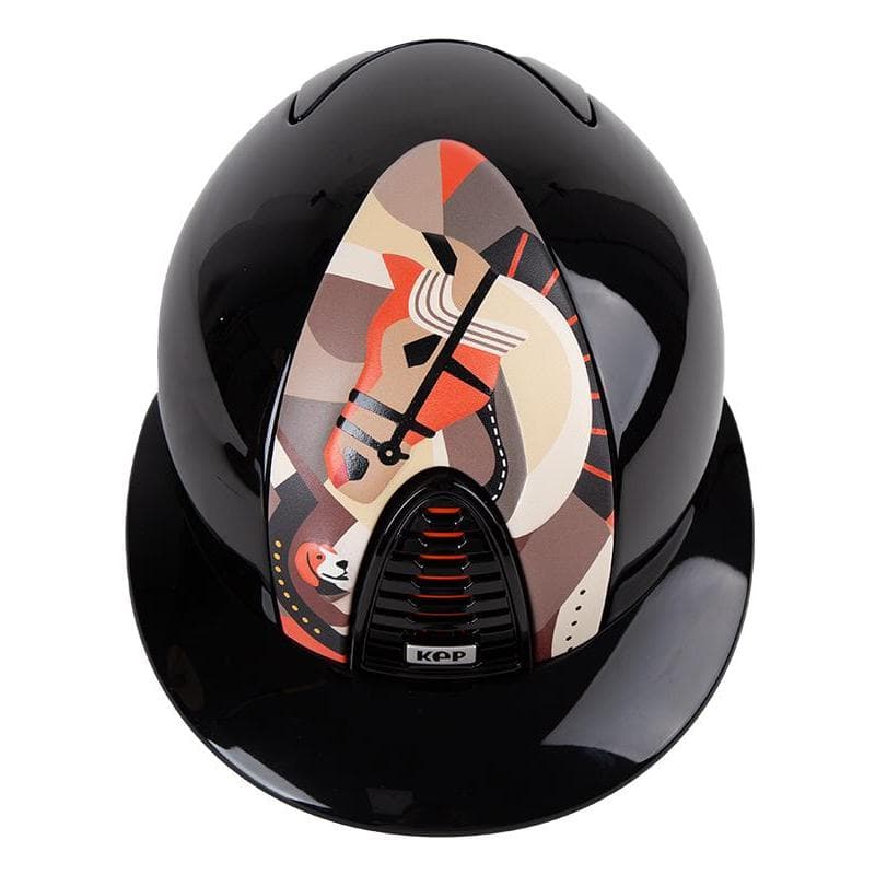 Itália KEP Capacete Equestre Pegasus Elements Decoração 3D Ferramentas Intercambiáveis para Equitação a Cavalo Rochosa81