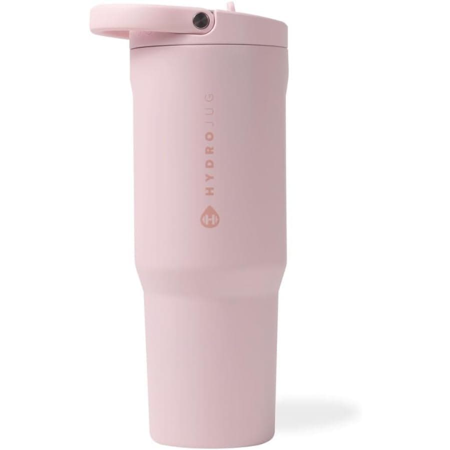 HydroJug Sport - Copo Térmico de Aço Inoxidável com Canudo, Isolamento a Vácuo, Garrafa de Água à Prova de Vazamentos de