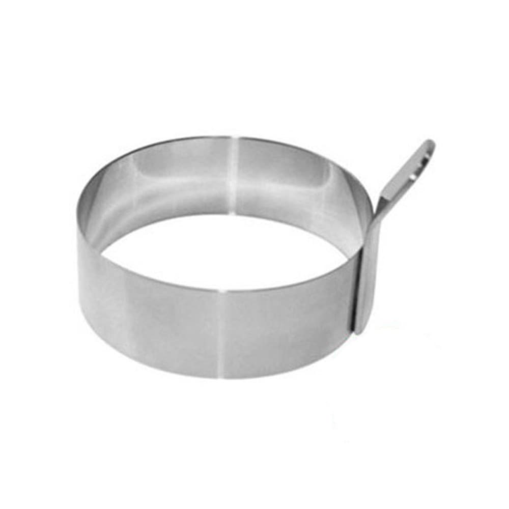 Engrossado 304 aço inoxidável redondo omelete fabricante criativo quadrado omelete anel modelo em forma de coração panqu