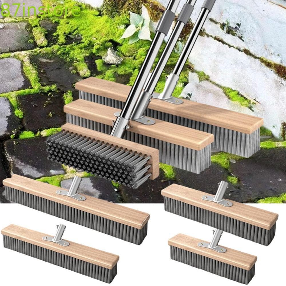 Escova De Vassoura De Arame INSTORE1 , Aço Inoxidável Pesada Resistente À Corrosão Esfrega De Deck Ferrugem