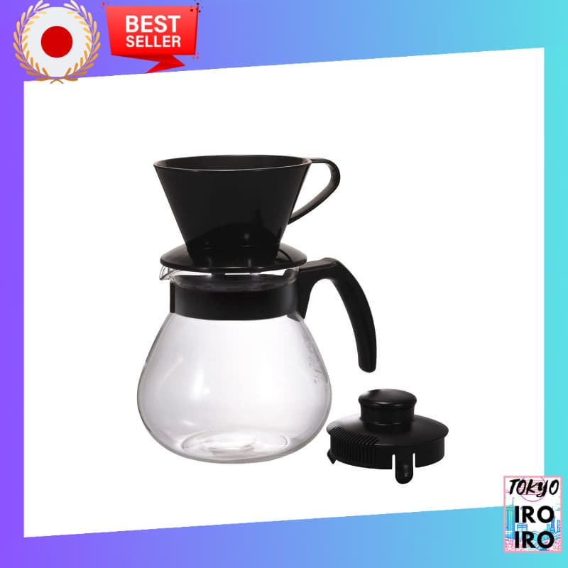 Conjunto De Gotejador De Café HARIO Bule Servidor TCDN-100-B Produtos japoneses