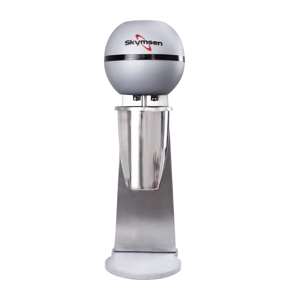 Batedor De Milk Shake Copo Inox 1 Haste Skymsen Sorveteira BMS-N cinza