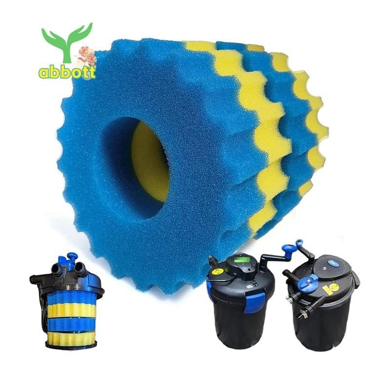 🌺Almofada De Mídia De Esponja De Filtro De Substituição Para Peixes De Espuma Bio Pressão De Lago VIVOGROW