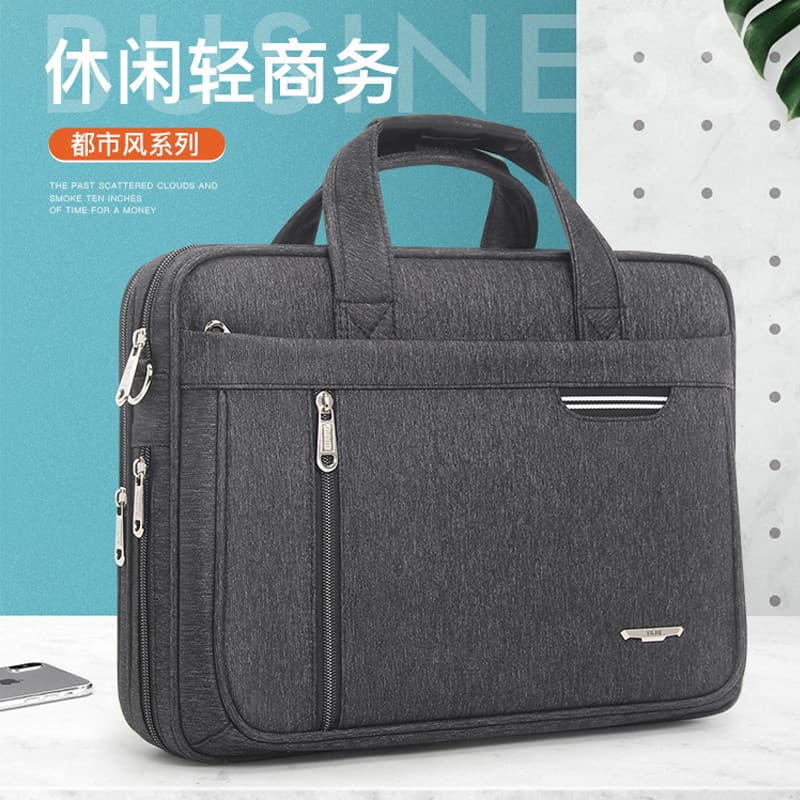 Saco de arquivo Commuter reunião saco de trabalho bolsa de ombro saco do mensageiro simples leve à prova dwaterproof águ
