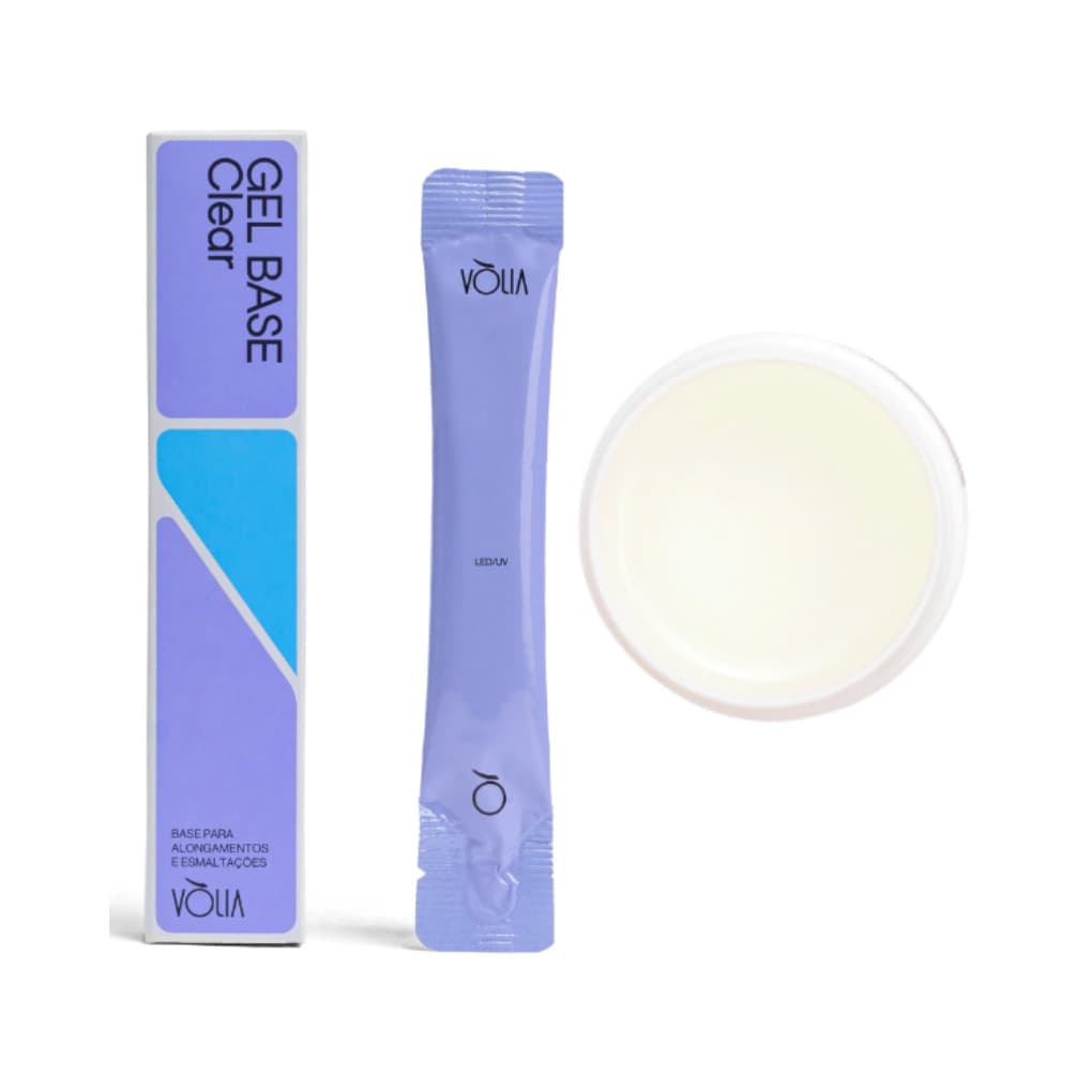 Gel Base Clear Vòlia – Sachê 12g