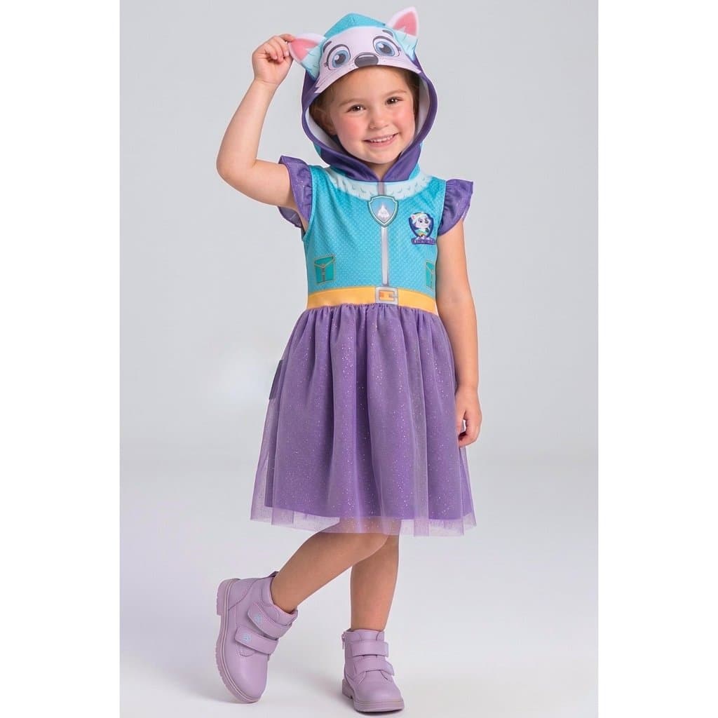 Vestido Patrulha Canina Infantil Feminina Everest