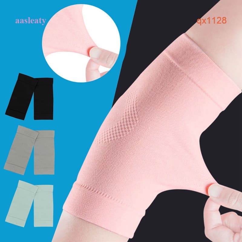 Qxx1128 1 Par Protetor De Cotovelo Esportivo De Verão Elástico De Basquetebol Capa Para Homens E Mulheres
