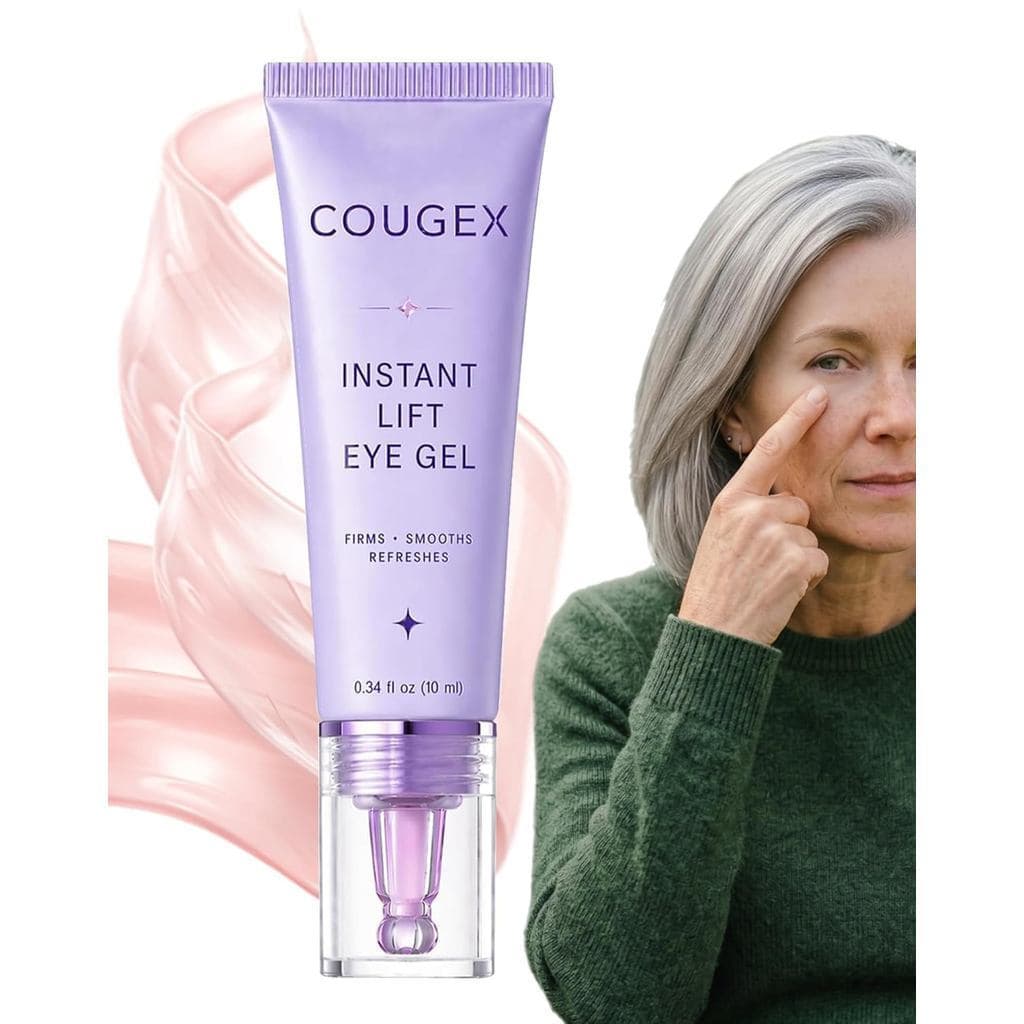COUGEX Gel Instantâneo para Olhos - Tensor Rápido para Olheiras e Inchaço, Bálsamo Visivelmente Lifting para Olheiras e