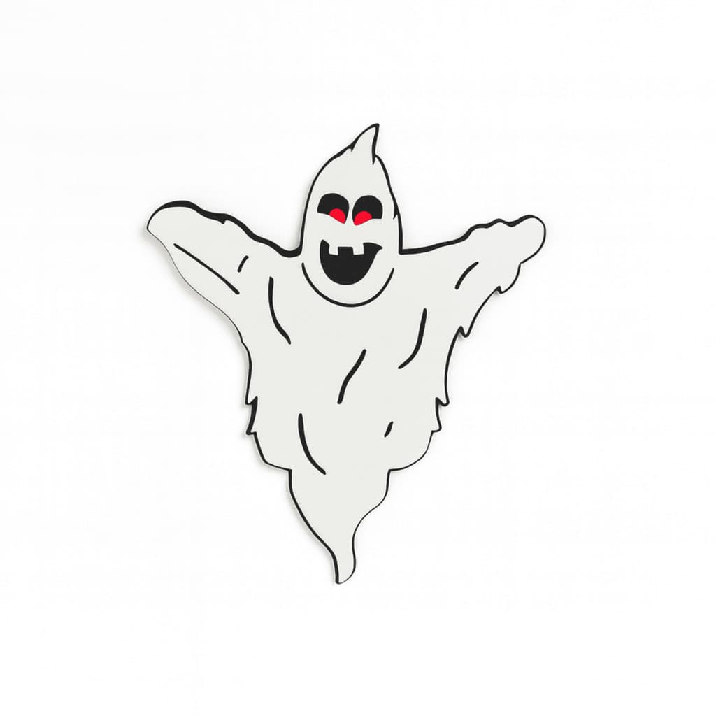 Painel De Halloween Decoração Fantasma Para Festa Temática Em Eva