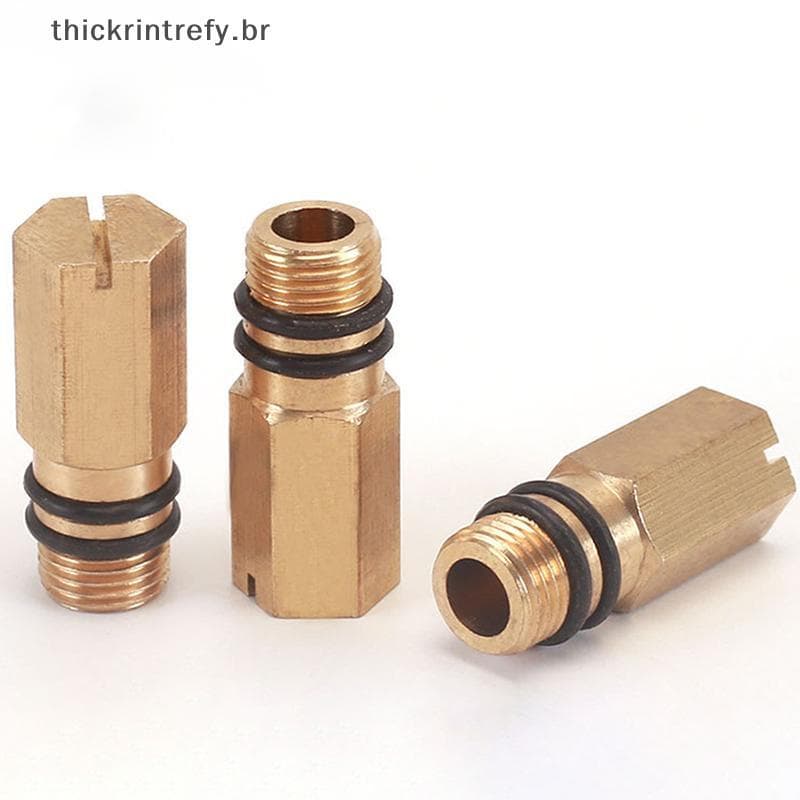 thi 1/5pcs Plugue De Entrada De Torneira M10 De Água Quente E Fria Dispositivo Elétrico De Cozinha Tampa De Extremidade