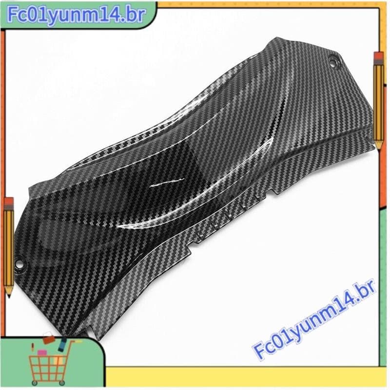 Motocicleta Padrão De Fibra Carbono Cauda Traseira Superior Médio Carenagem Para YZF R3 R25 2014-2020