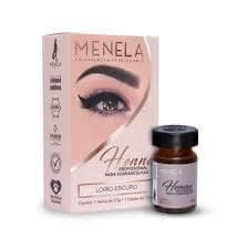 Henna Sobrancelha Menela Profissional 2,5 g com Fixador