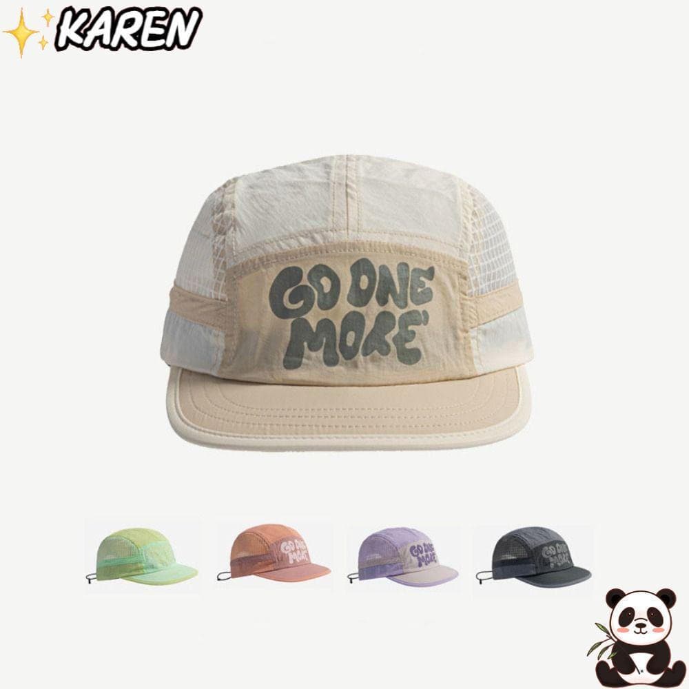 Chapéu De Secagem Rápida KAREN , Boné De Beisebol De Aba Curta Estilo Japonês Com Design De Cordão Fino Para Guarda-Sol
