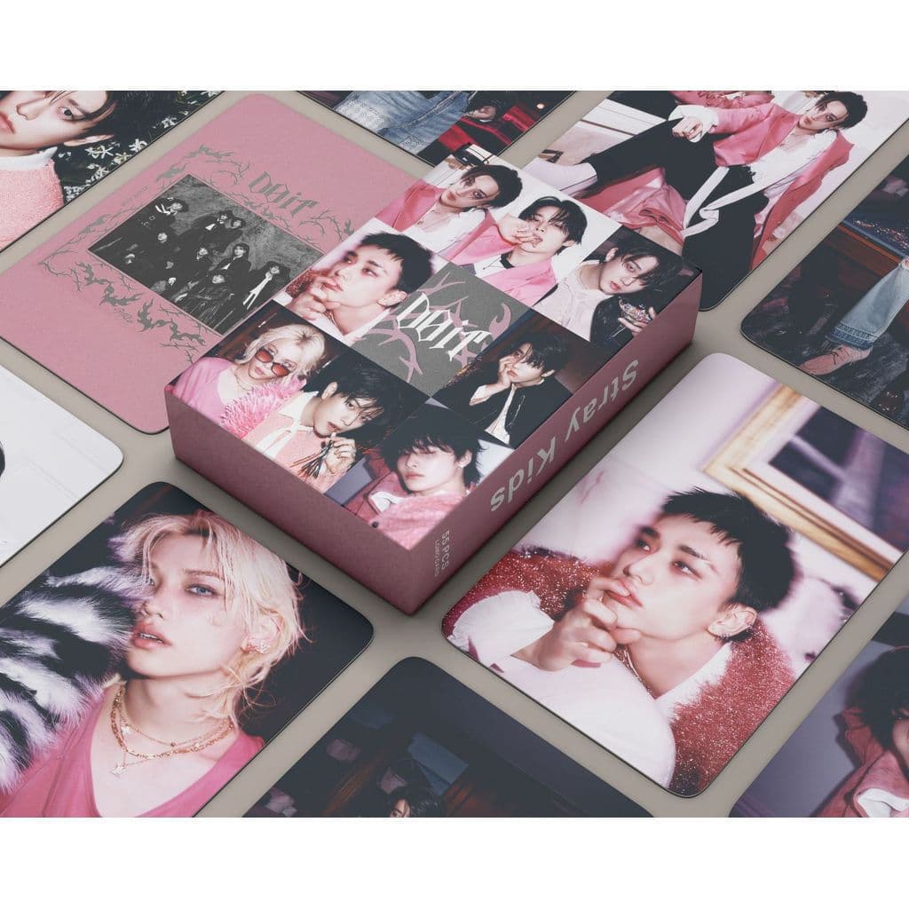 55 peças/caixa Álbum de Cartões Fotográficos Holográficos Stray Kids DO IT U6OK