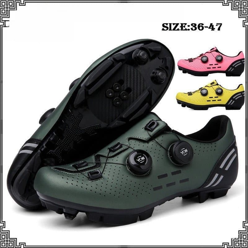 Tamanho Grande 36-48 Ciclismo Sapatos Ciclos Ultraleve Fibra De Carbono Da Bicicleta Estrada MTB Homens De Nov