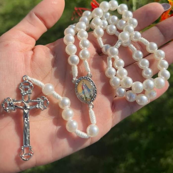 Terço Nossa Senhora do Bom Parto -Distribuidora Catedral