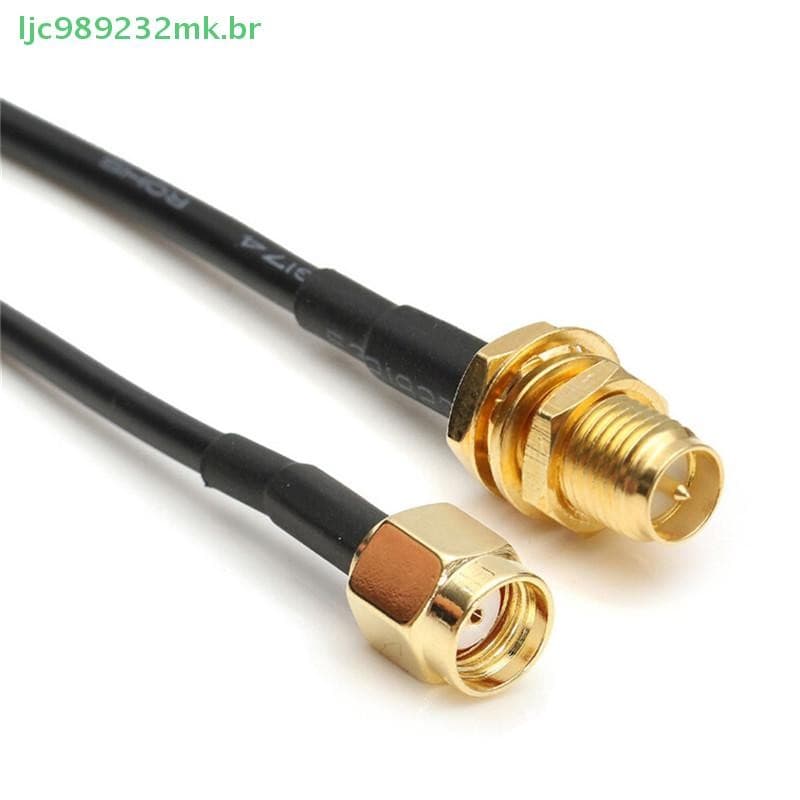 [MYBR] Conector De Antena De 10M/33 Pés Cabo De Extensão RP-SMA Para Roteador Sem Fio WiFi [WELL]