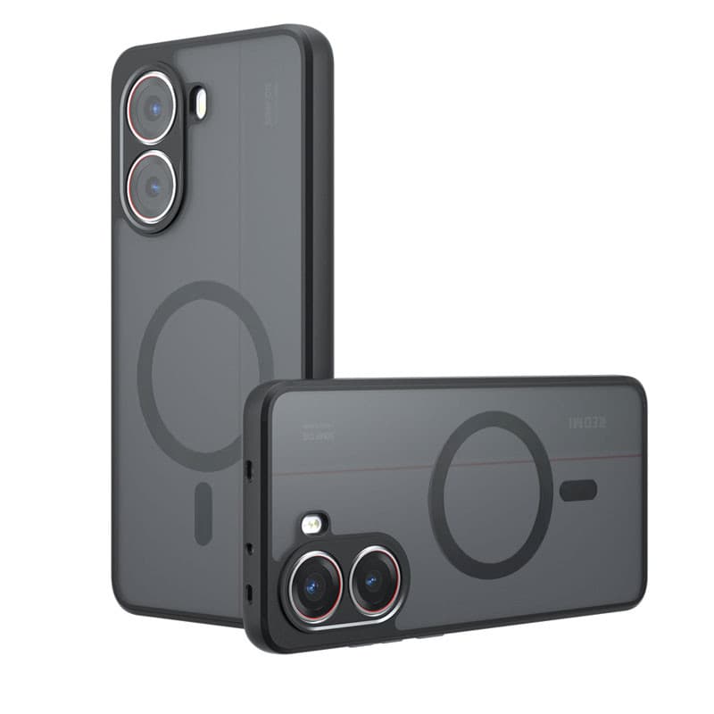Capa Fosca À Prova De Choque De Carregamento Magnético Sem Fio Para POCO X7 Pro X6 M7 M6 F6 Xiaomi Redmi Turbo 4 Dura Te