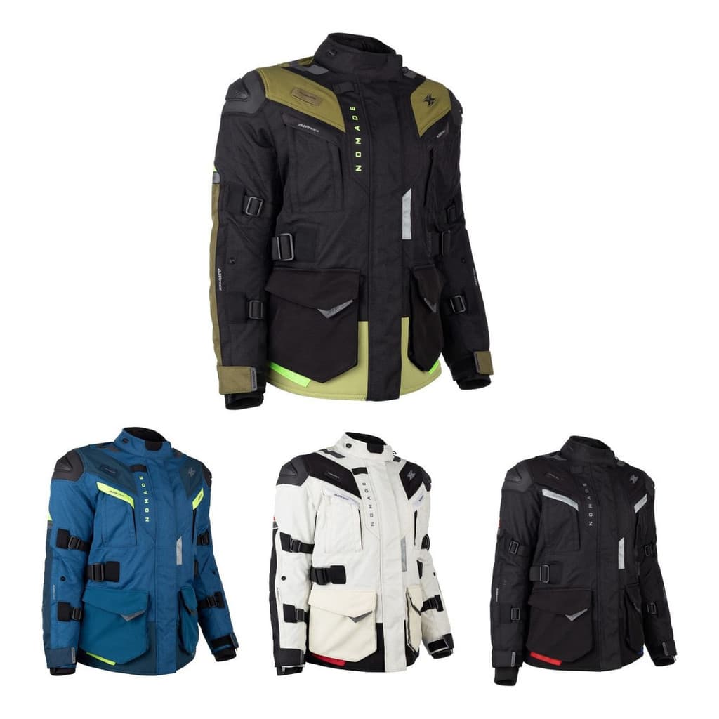 Jaqueta De Moto Texx Feminina Nomade Big Trail Motociclista Parka Proteção Nivel 2 Viagem Longa