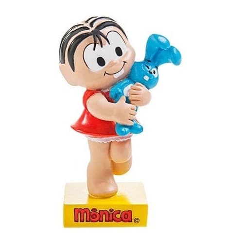 Miniatura Oficial Turma Da Monica + Fascículo  Ed. 01 Mônica