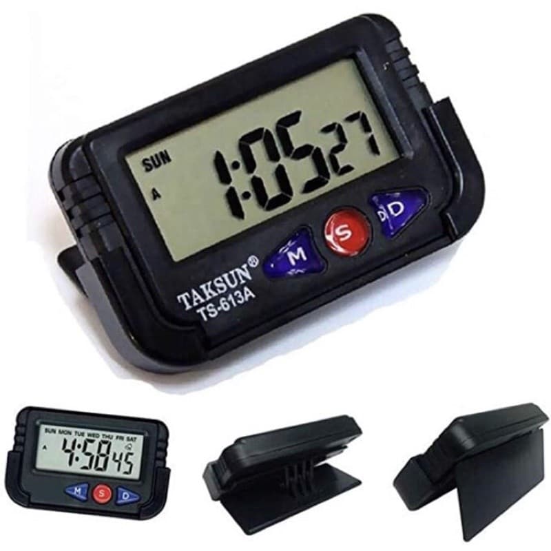 Relógio Digital Despertador Cronômetro De Bolso Data e Hora Smart Clock