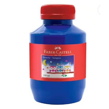 GUACHE 250ML AZUL