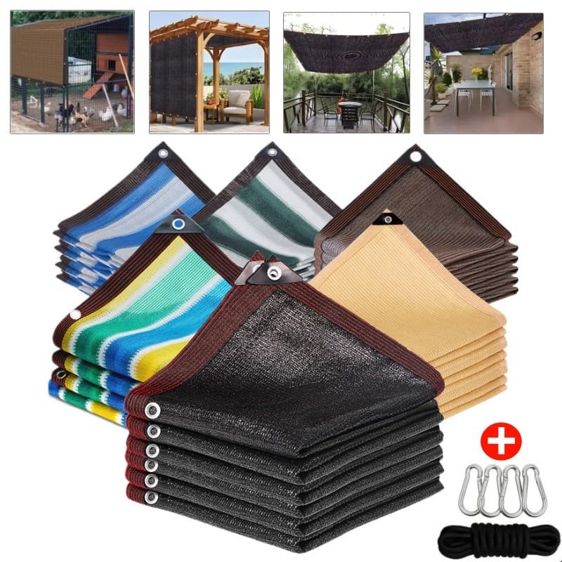 Tela Sombreamento Cobrir Garagem Piscina Sombrite 95%