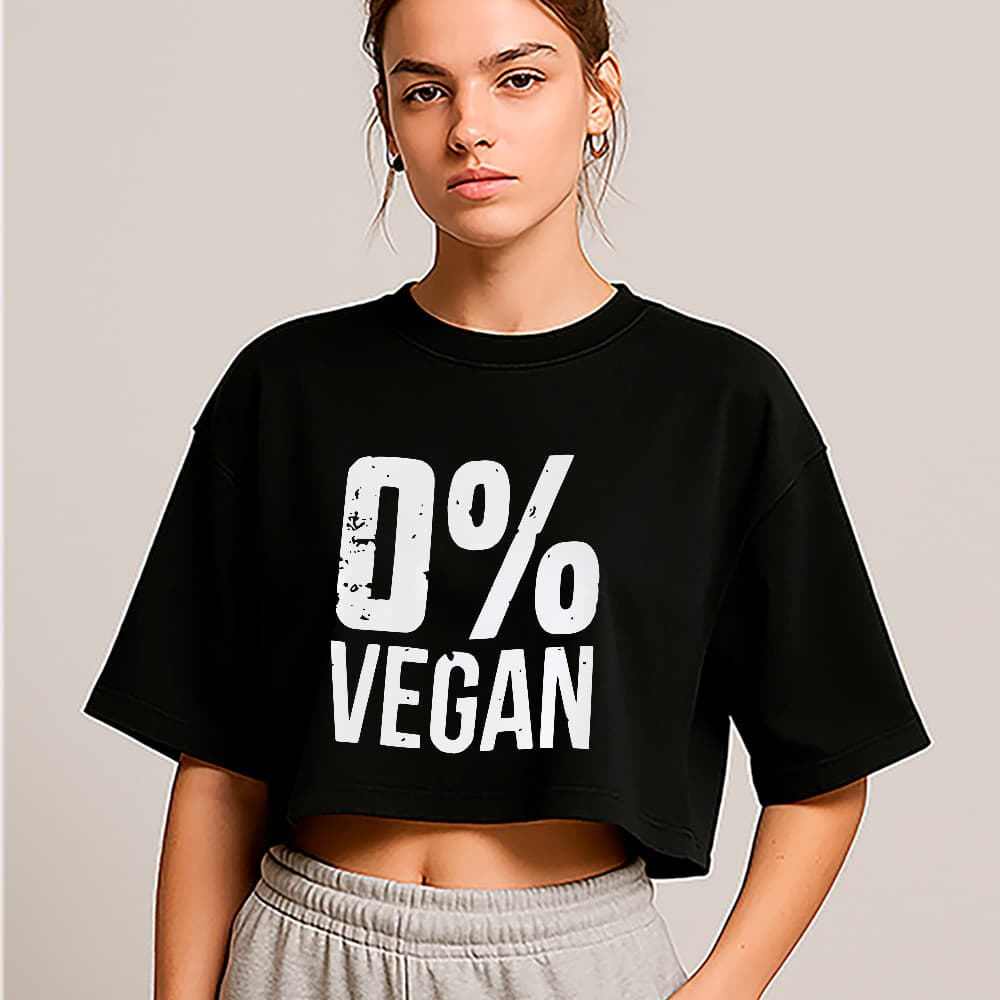Cropped Oversized Humor Sarcástico Casual Urban Fashion