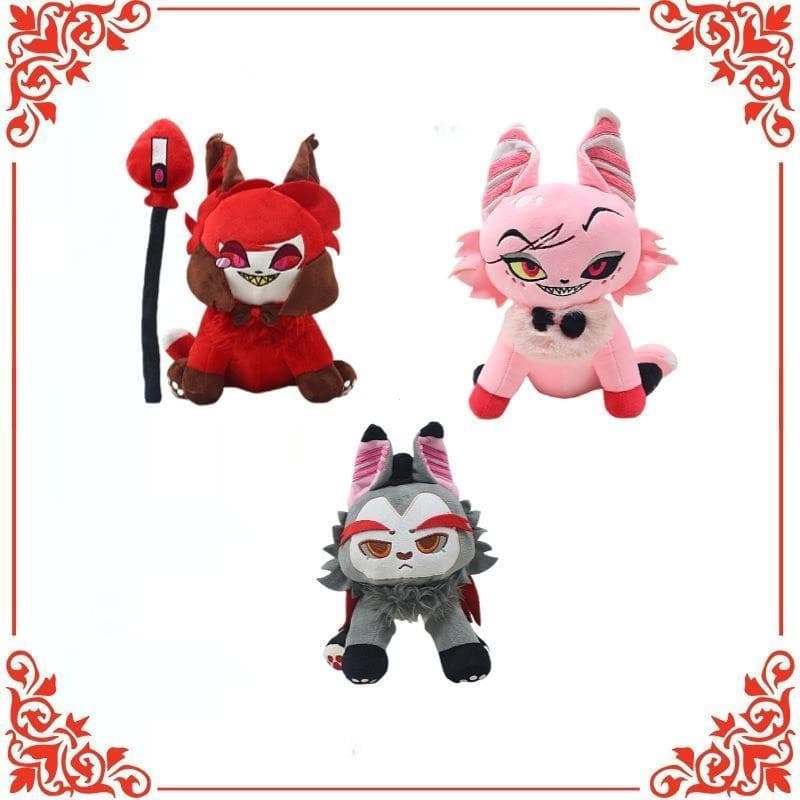 Brinquedo de pelúcia de gato Hell Inn husk, novo estilo, boneca Q5AO