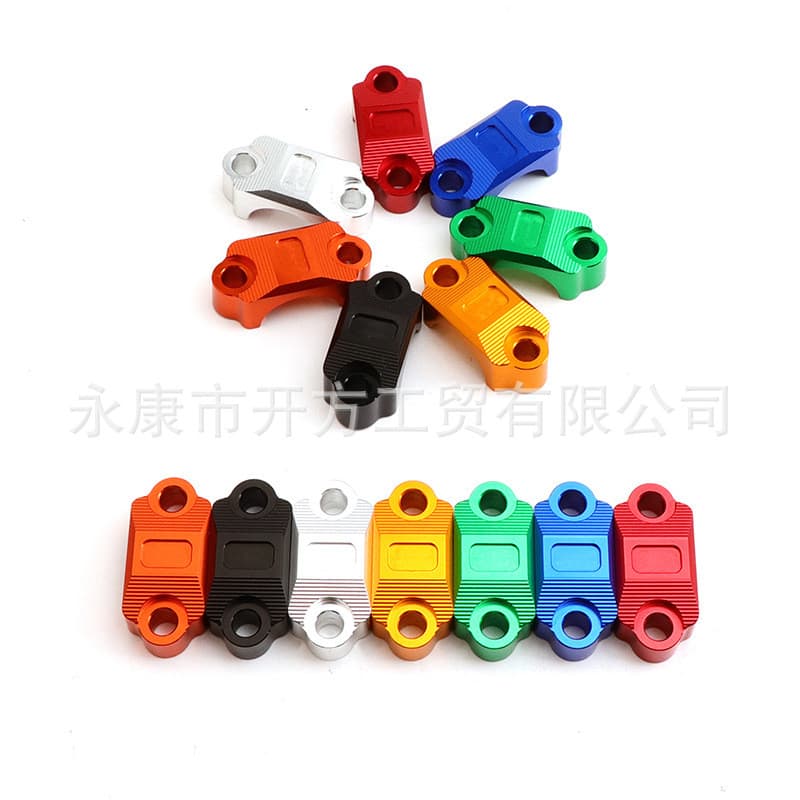 Abraçadeira de guidão modificada para motocicleta, base de abraçadeira reforçada, abraçadeira redutora reforçada, abraça