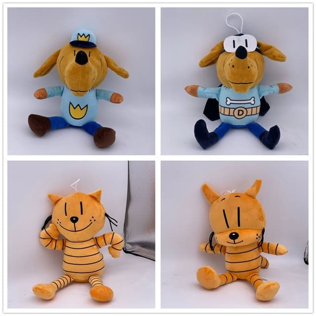 30CM Cão Homem Brinquedo De Pelúcia Bonito Almofada Sofá Decoração Dogman Travesseiro