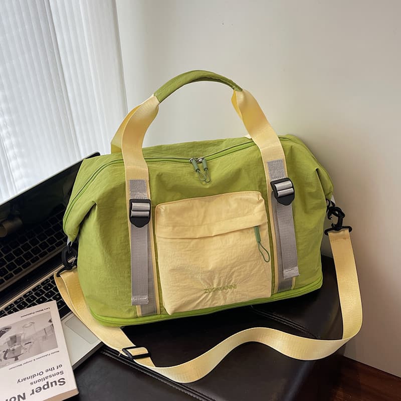 Bolsa de viagem feminina de grande capacidade moda curta distância negócios viagem armazenamento bagagem saco portátil l