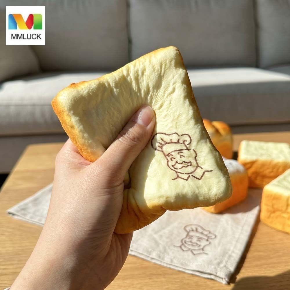 DARBY Simulado Pão Torrada Squeeze , Sucção De Dedo Úmido Grosso Vovô Brinquedo Mole , Pitada
