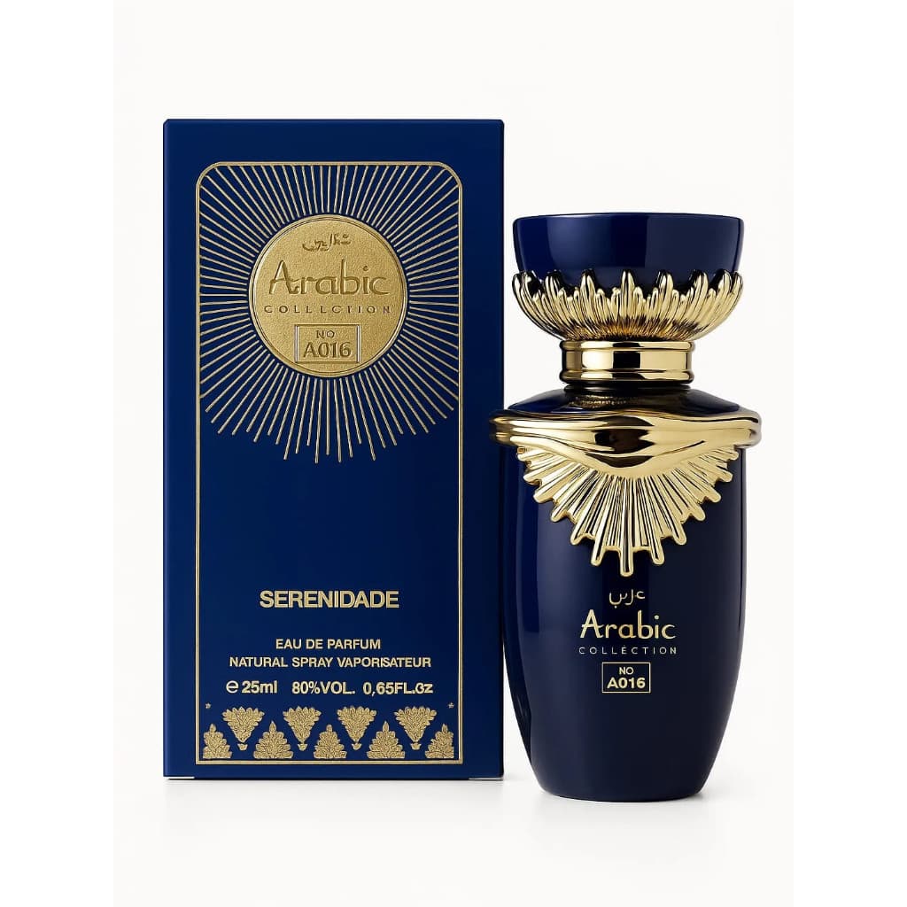 Perfume Arabic Collection A016 – 25ml | Colônia Feminina Floral Oriental Elegante
