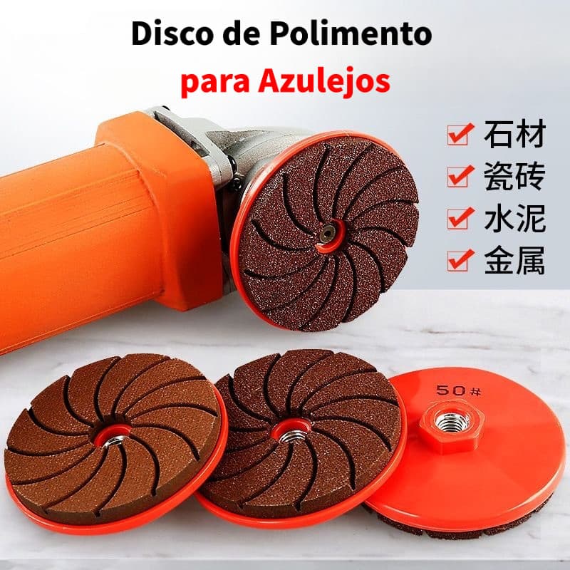 Disco de Polimento para Azulejos, Disco de Corte de 80mm, Resistente ao Desgaste