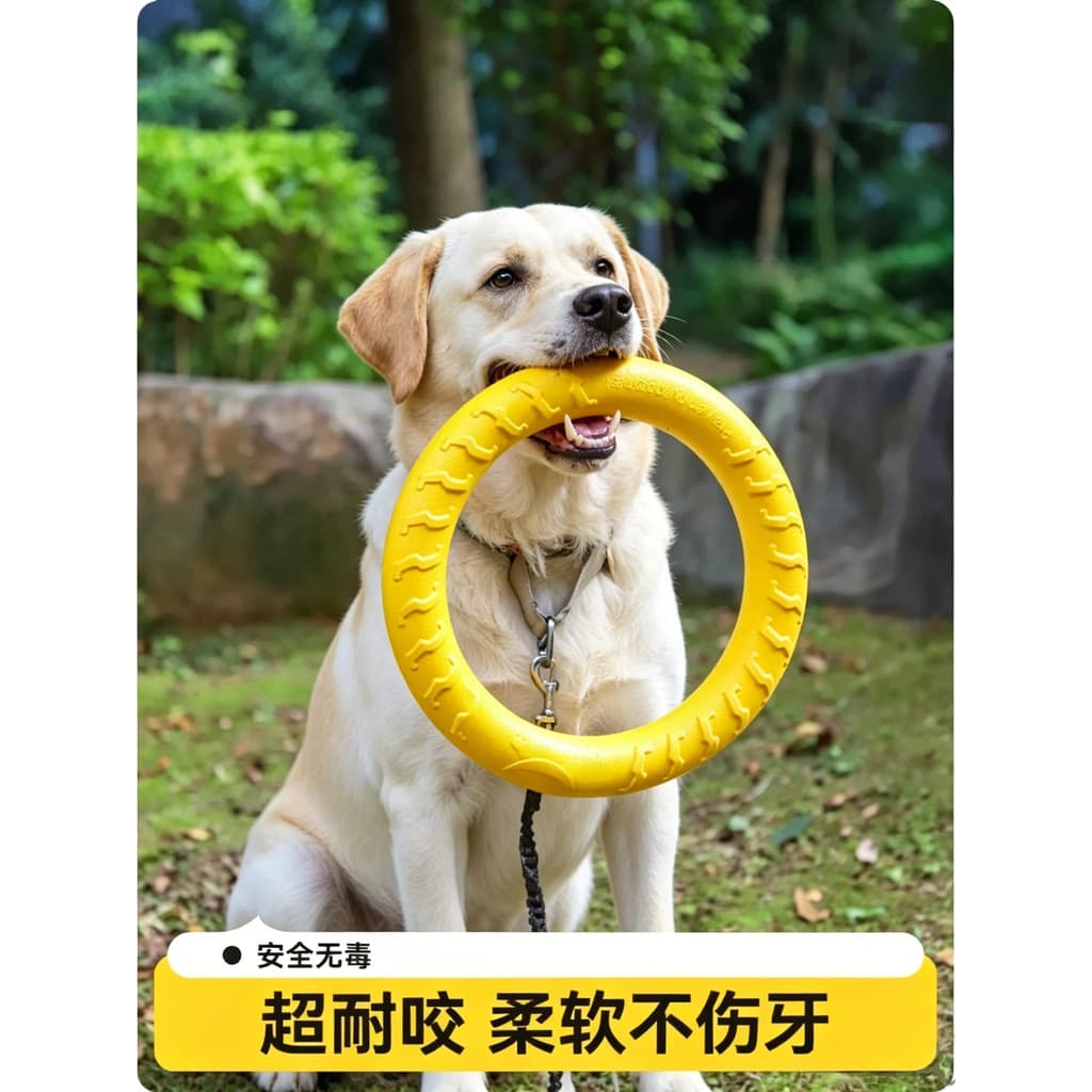 Brinquedo do cão resistente à mordida alívio do tédio ferramenta útil Golden Retriever Labrador grande cão Molar bola in