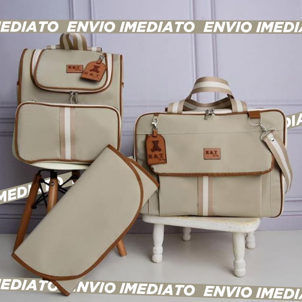Bolsas Maternidade Mala De Bebê Com Mochila Grande E Trocador