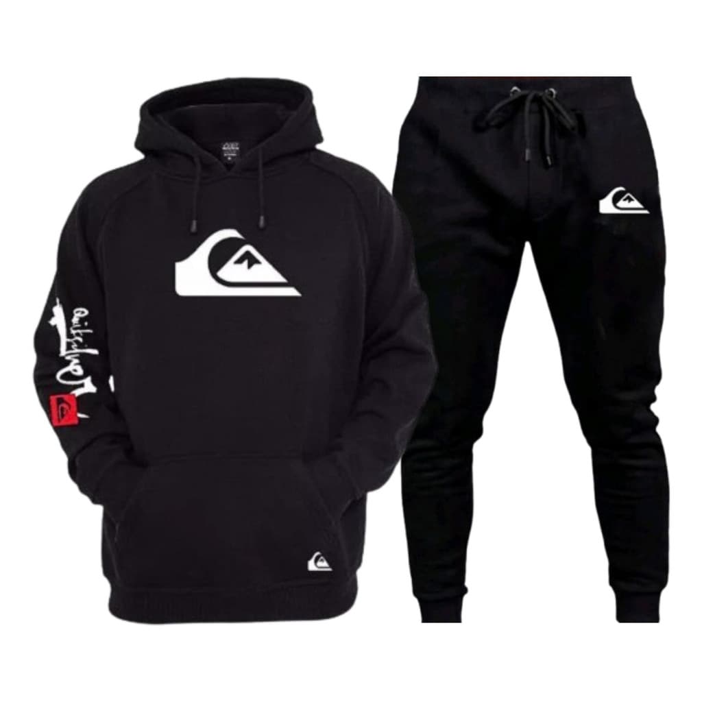 Kit Blusa Calça Conjunto De Frio Moletom Quiksilver