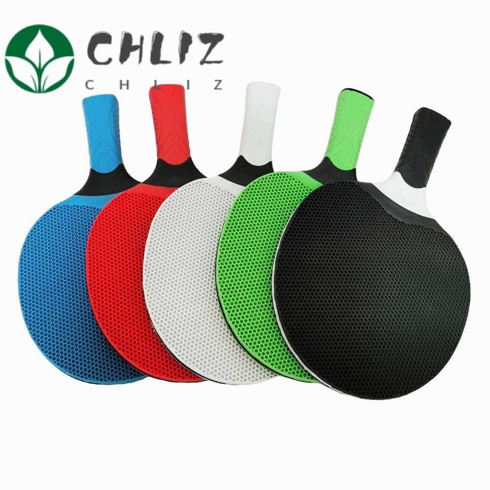 Raquetes De Tênis De Mesa CHLIZ , Tacos Profissionais De Aderência Confortável , Raquete De Pong De Silicone