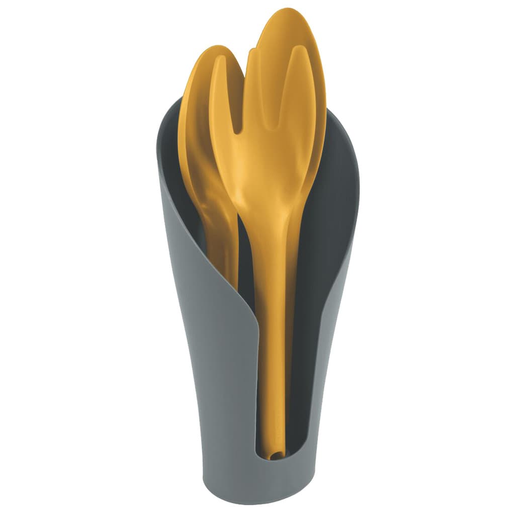 KIT JARDIM 4 PEÇAS PLÁSTICO AMARELO TRAMONTINA