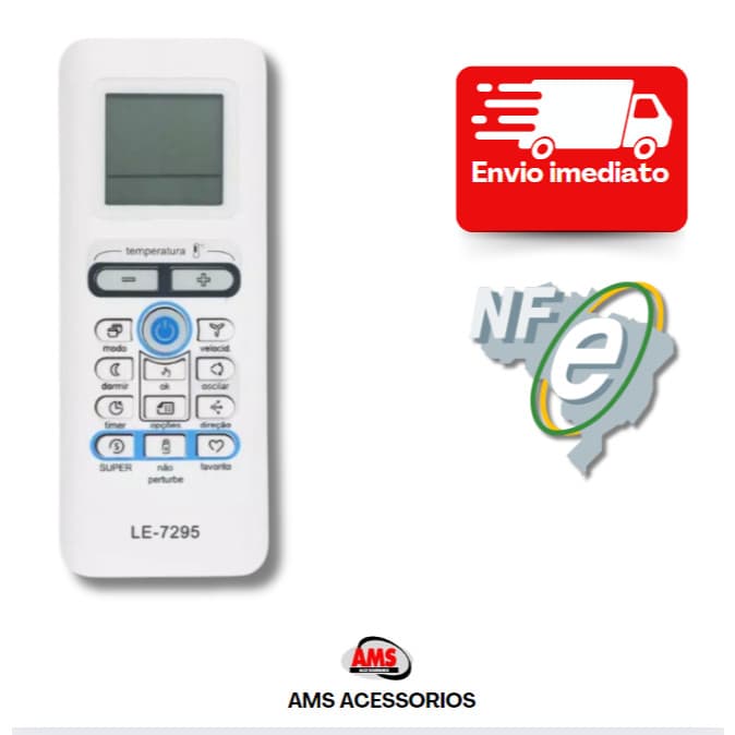 Controle Remoto Ar Condicionado Springer / Midea 42Maca09S5