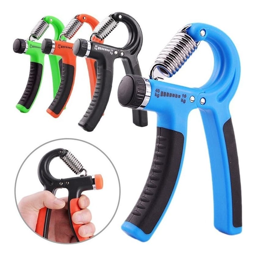 Hand Grip Fortalecedor De Mão Com Mola Ajustável até 60 kg Cor Sortido