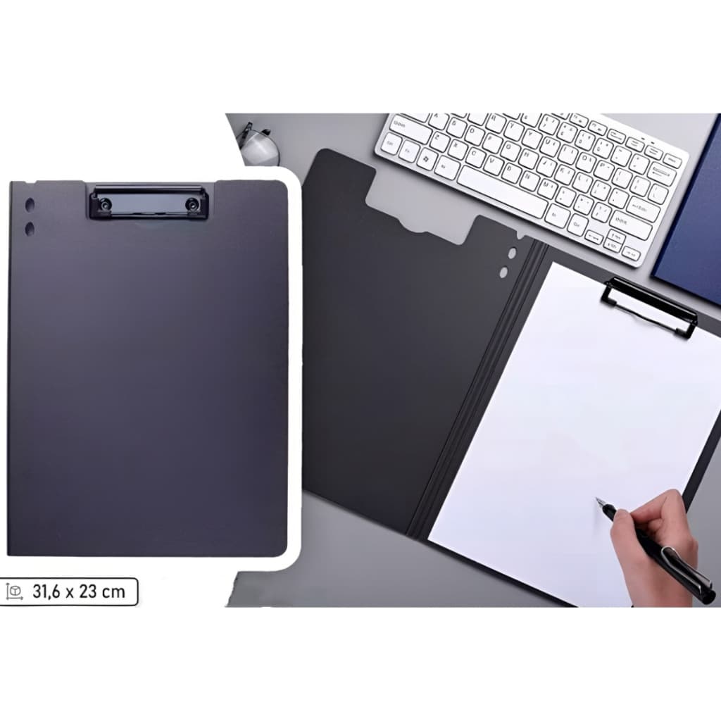 Pasta Colorida Prancheta Com Capa A4,Material de Escritorio e Função de Porta-Caneta
