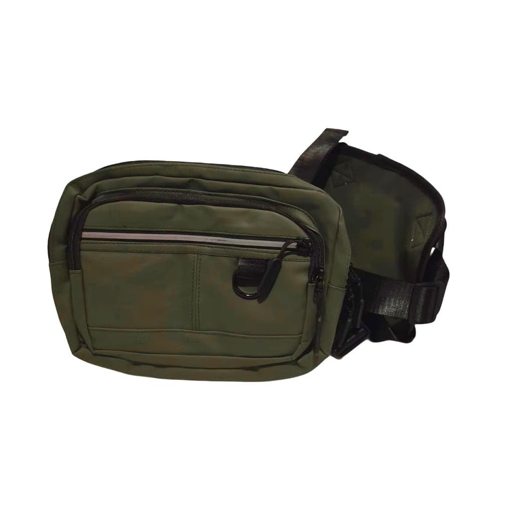 Pochete Mochila Frontal Tática Verde Escuro para Aventura