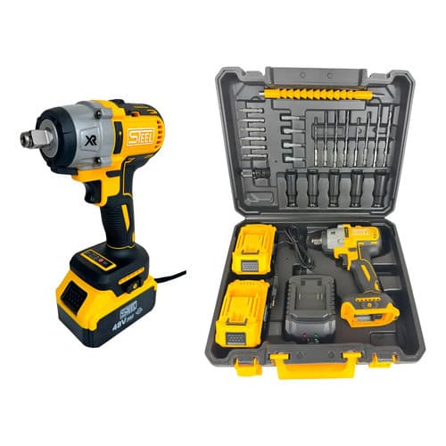 Chave De Impacto 1/2pol 48v 620nm Tecnologia Motor Brushless