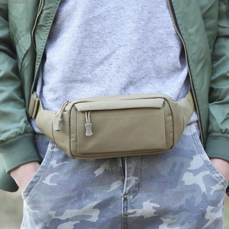 Esportes saco de cintura masculino multifuncional idosos pequeno Mini leve à prova dwaterproof água Casual estilingue co